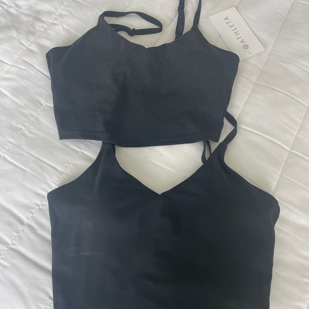 Athleta (2 pack)sports bra with lining/cups